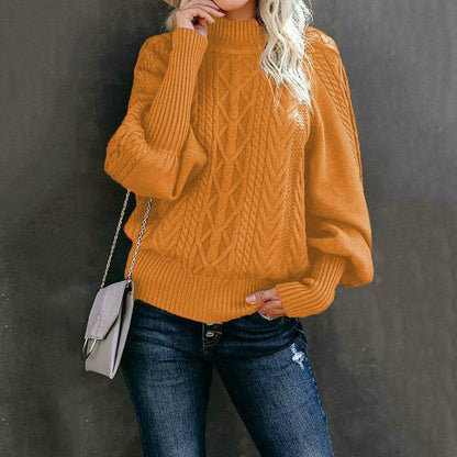 Eleganter Strickpullover Klassisch Damen - IdealeKleiden