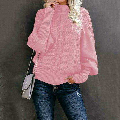 Elegant Knitted Jumper Classic Women