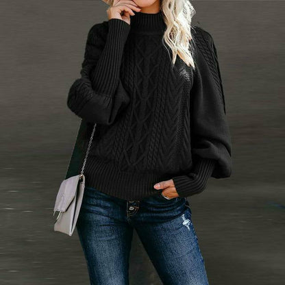 Elegant Knitted Jumper Classic Women