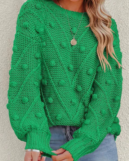 Comfortable Knitted Sweater Casual Style