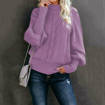 Elegant Knitted Jumper Classic Women