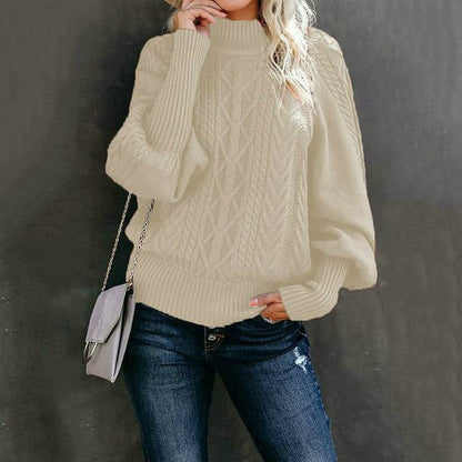 Elegant Knitted Jumper Classic Women