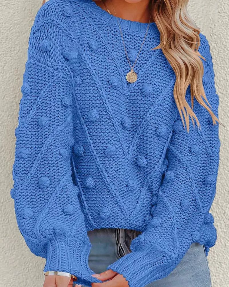 Comfortable Knitted Sweater Casual Style