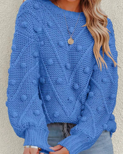 Comfortable Knitted Sweater Casual Style