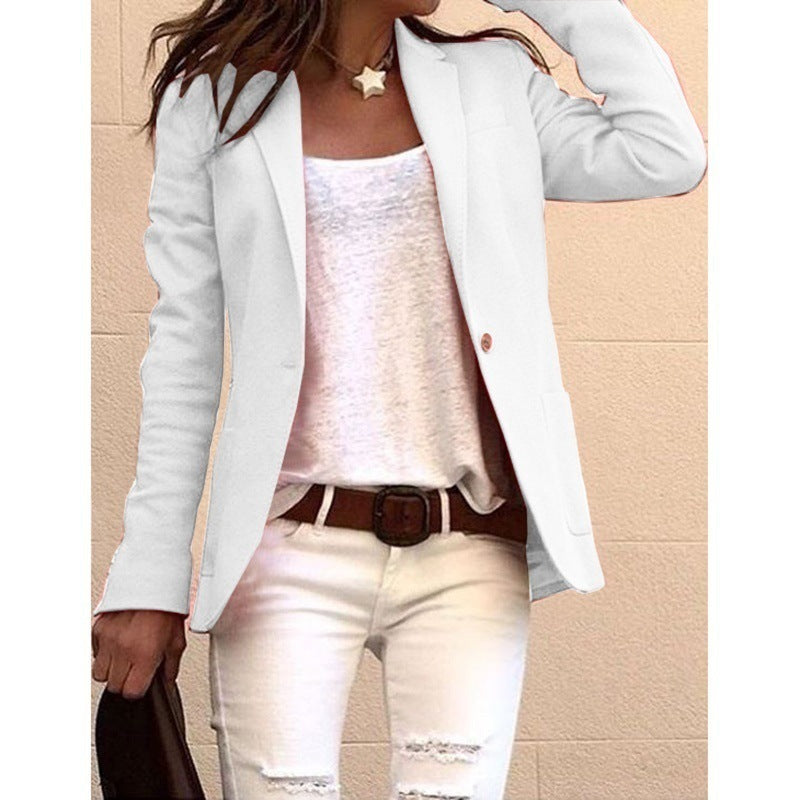 Women's Blazer Slim Fit Elegant Lapel