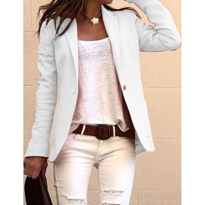 Women's Blazer Slim Fit Elegant Lapel