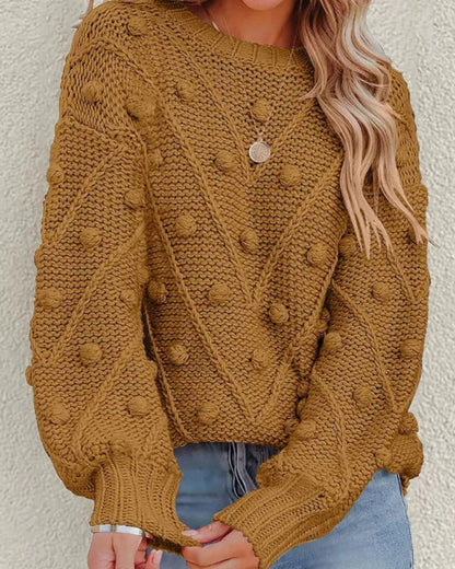 Comfortable Knitted Sweater Casual Style