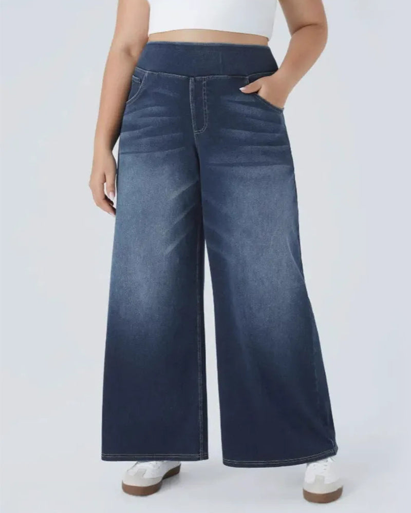 High-waisted Jeans Comfortable Relaxed Fit