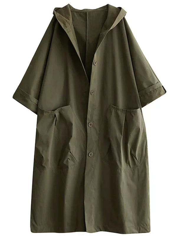 Winter Coat Long Damon Hood Pockets