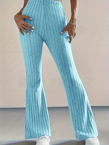Elegante Damen Schlaghose Frühling Trend