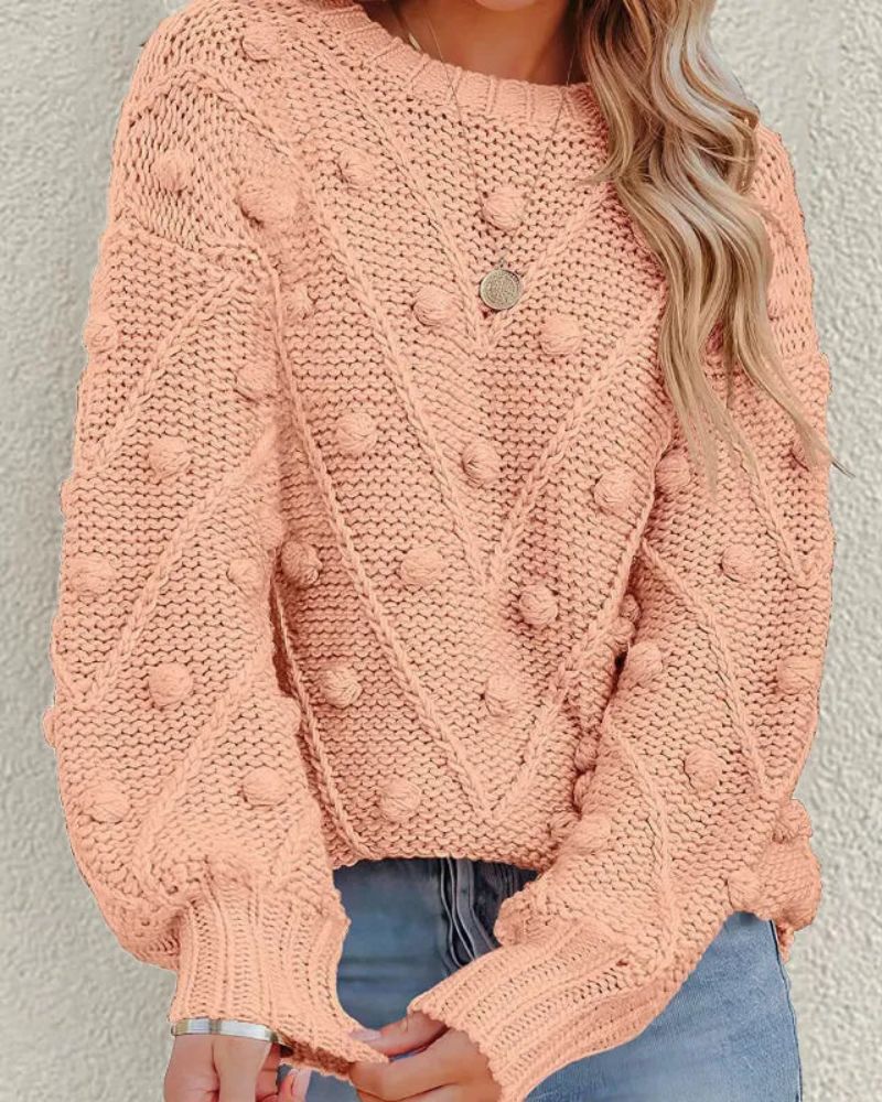 Comfortable Knitted Sweater Casual Style