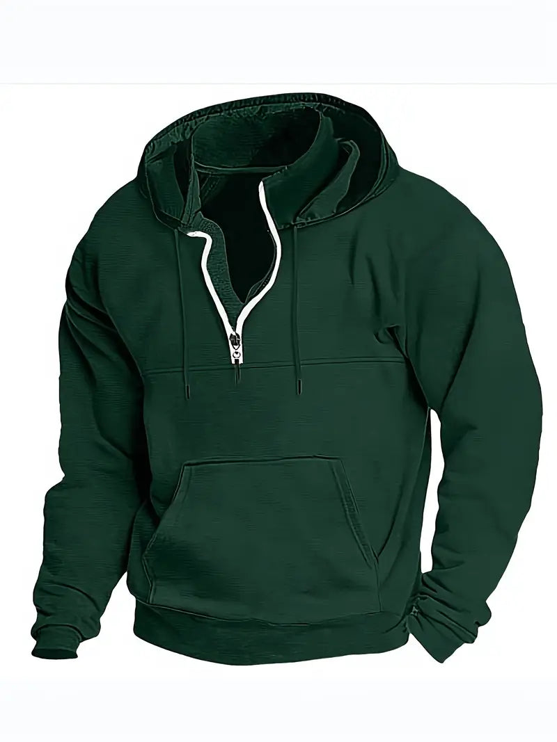 Casual Men's Quarter-Zip Pullover