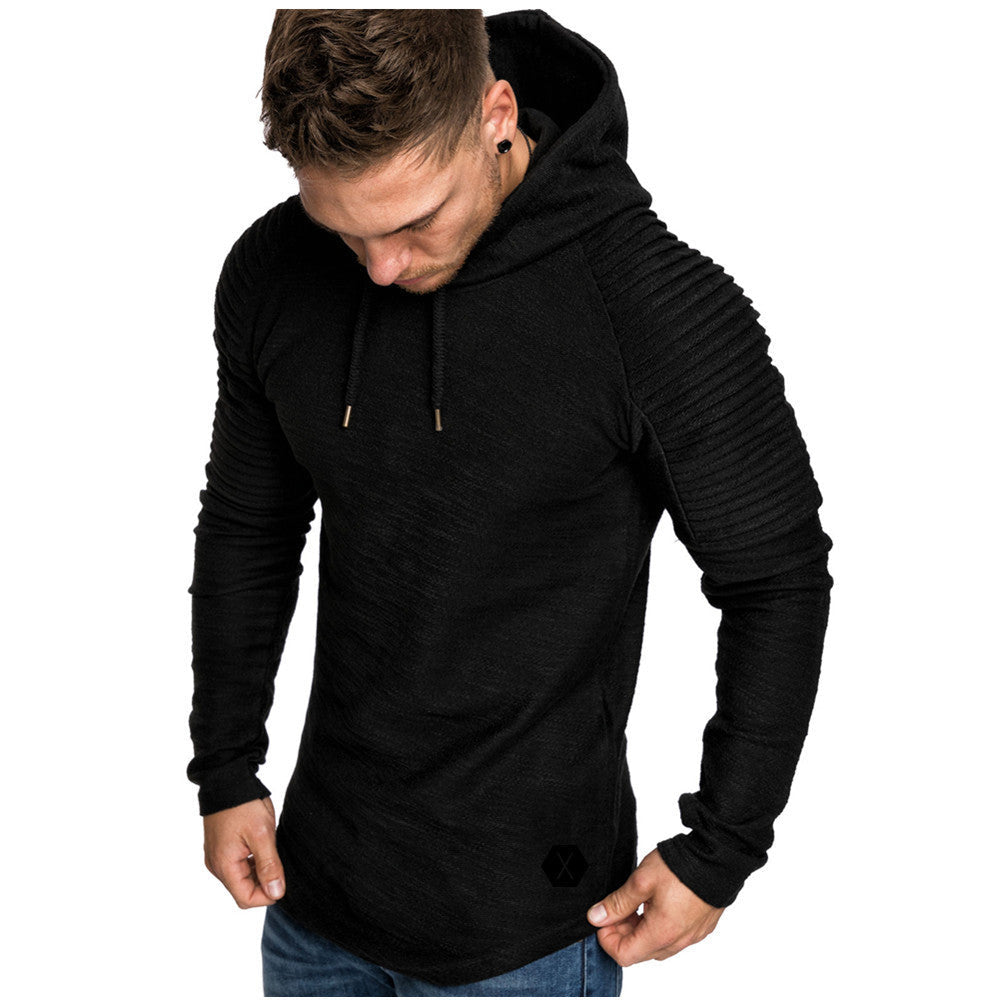 Men's Hoodie Modern Textured Design