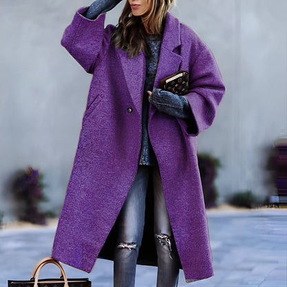 Elegant Women's Coat Classic Loose