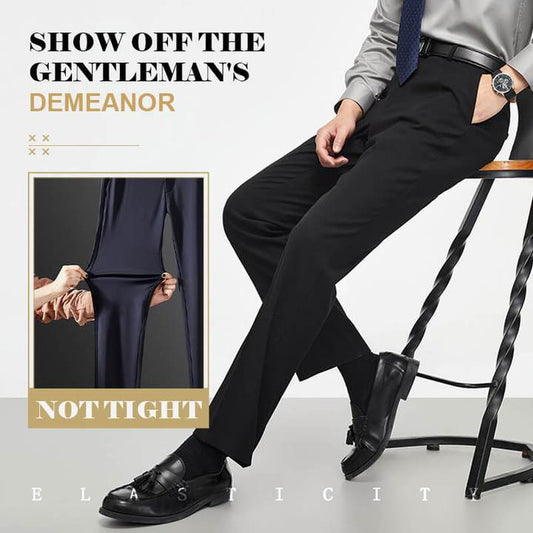 Elastische Herrenhose Modern Fit - IdealeKleiden