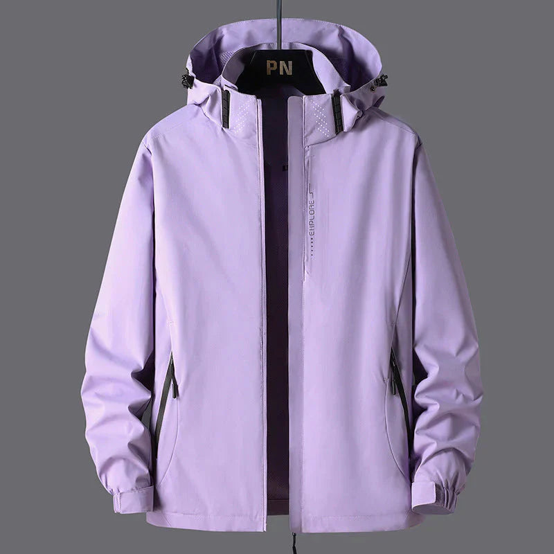 Stylish Unisex Rain Jacket with Hood