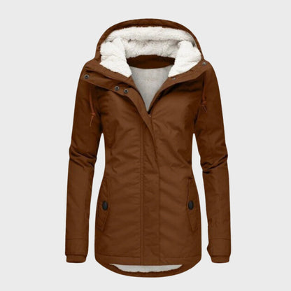 Stylish Cotton Coat With Hood