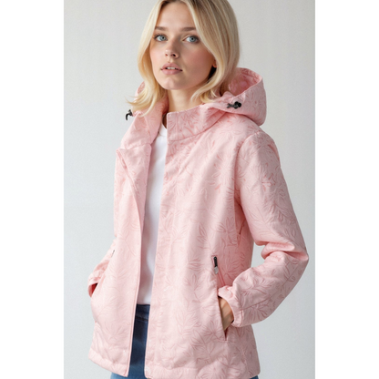 Women's Windbreaker Hooded Zipper