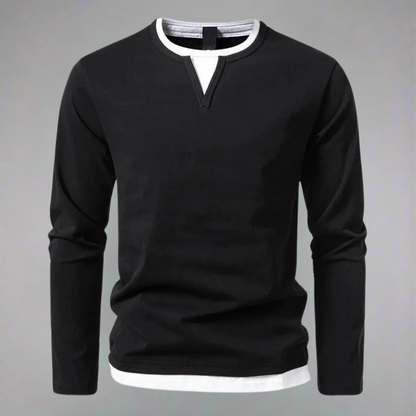 Stylish Men's Long-Sleeve Sweaters Modern