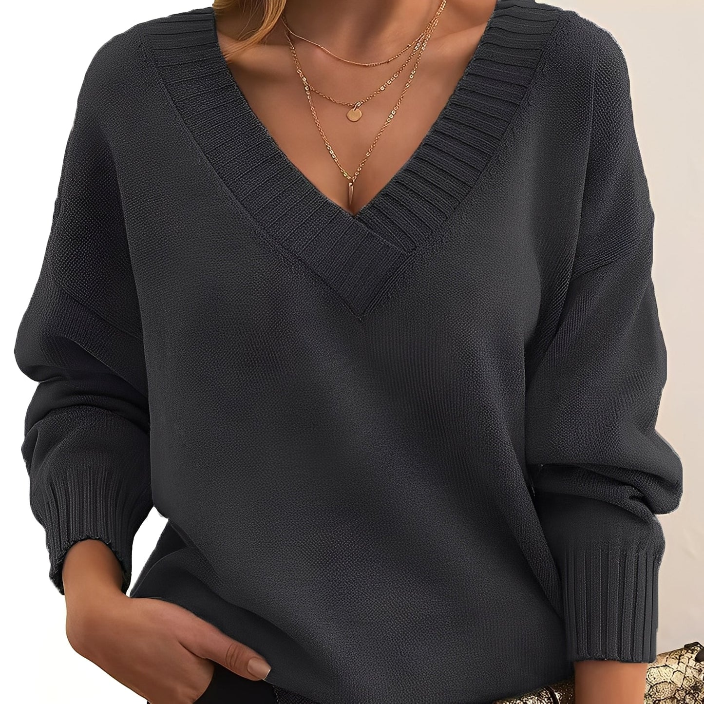 Women's Cashmere Sweater Soft and Warm
