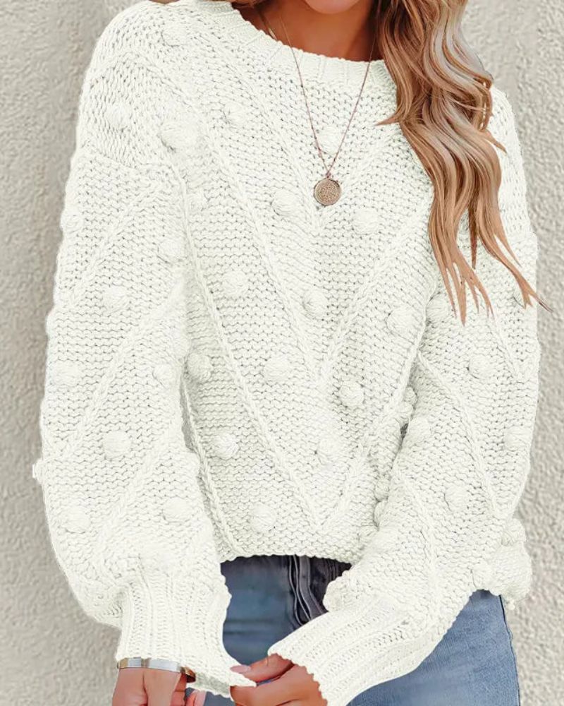 Comfortable Knitted Sweater Casual Style