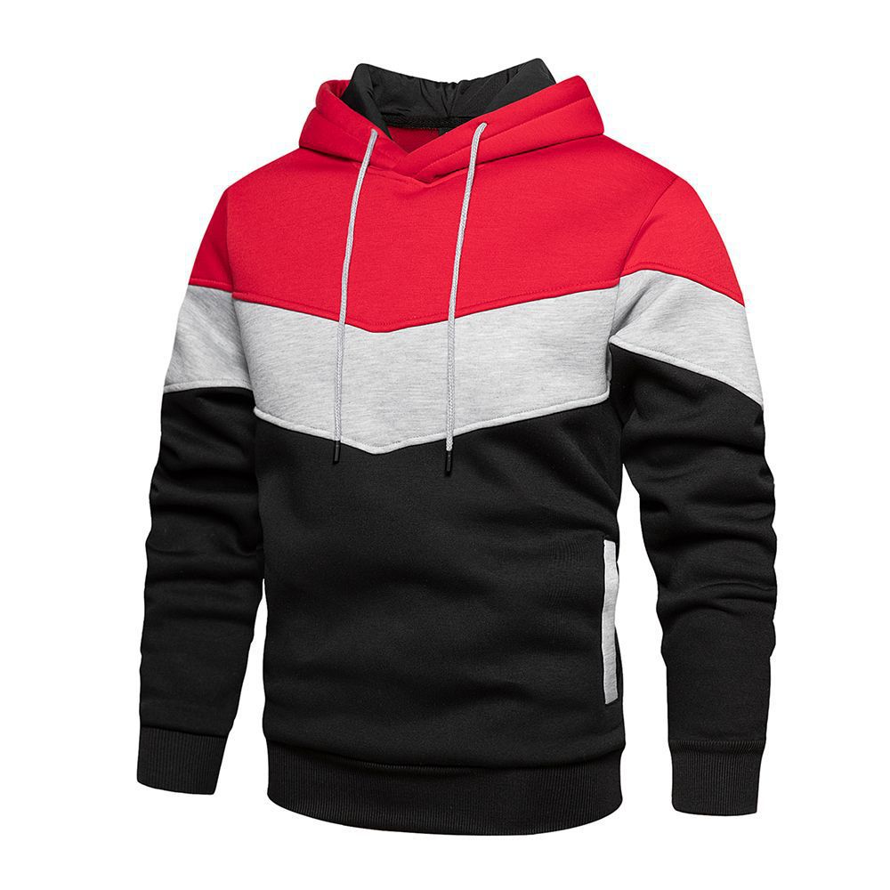 Vincent - Farbblock-Hoodie Männer Trendy Style - IdealeKleiden