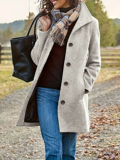Warm Winter Dress | Double Weave Women's Coat