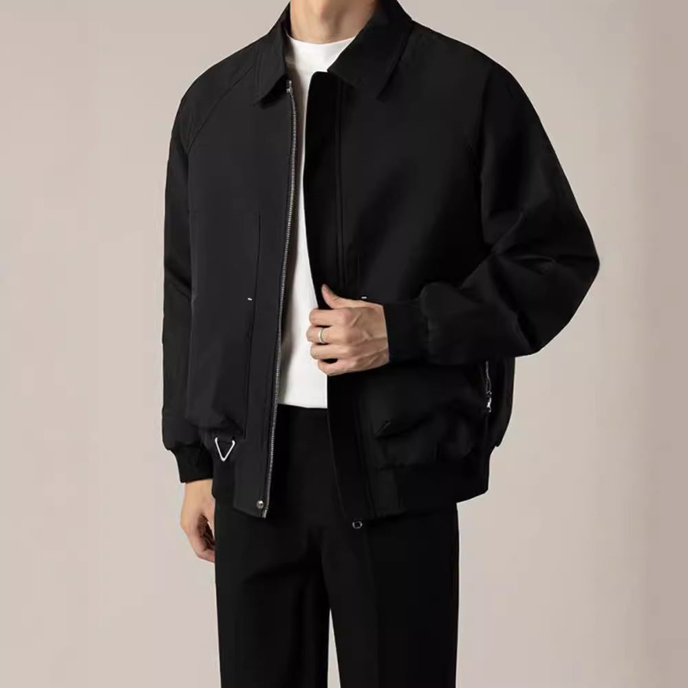 Men's Bomber Jacket Sporty Casual Look