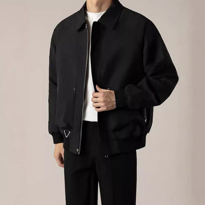 Men's Bomber Jacket Sporty Casual Look