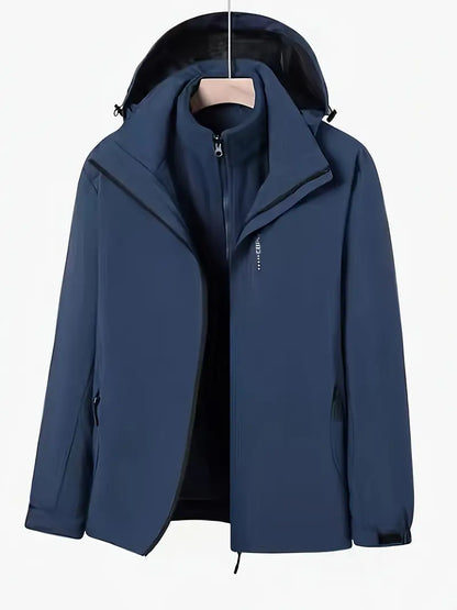 Men's Hooded Jacket Waterproof Sporty