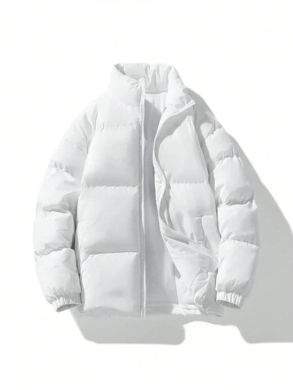 Classic Men's Jacket Warm and Elegant