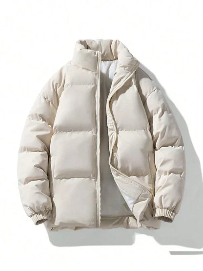 Classic Men's Jacket Warm and Elegant