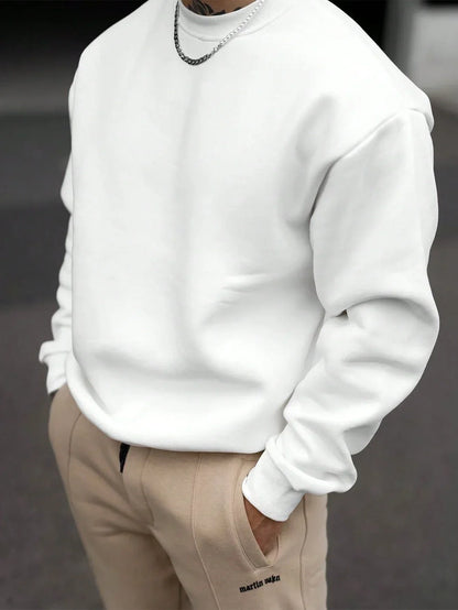 Men's Comfortable Crew Neck Sweatshirt