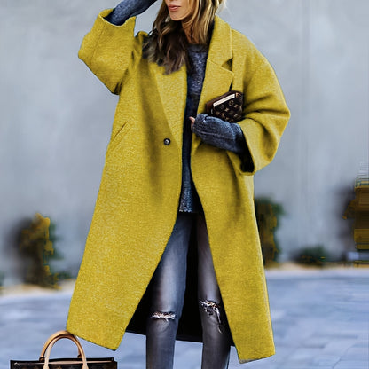 Elegant Women's Coat Classic Loose