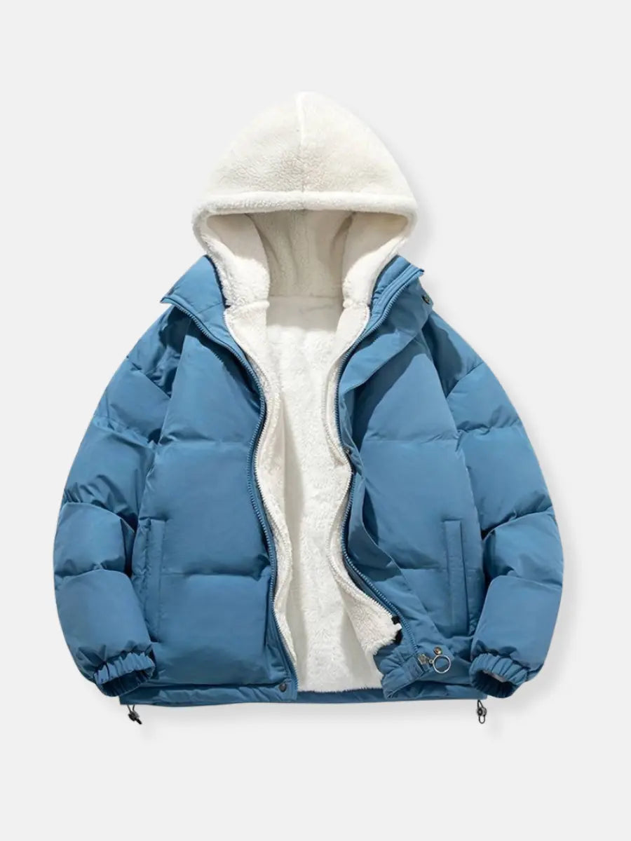 Women's Warm Winter Jacket Zipper Soft