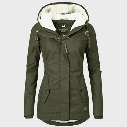 Stylish Cotton Coat With Hood