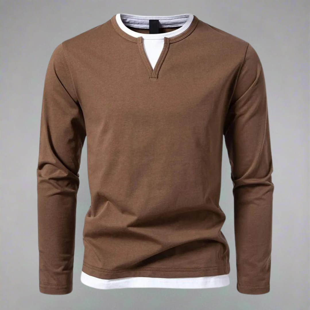 Stylish Men's Long-Sleeve Sweaters Modern