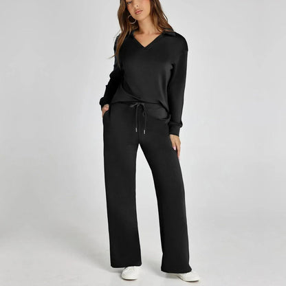 Women's Loungewear Set with Comfortable Trousers