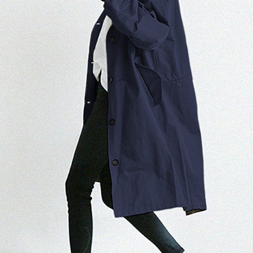 Waterproof Women's Long Elegant Coat