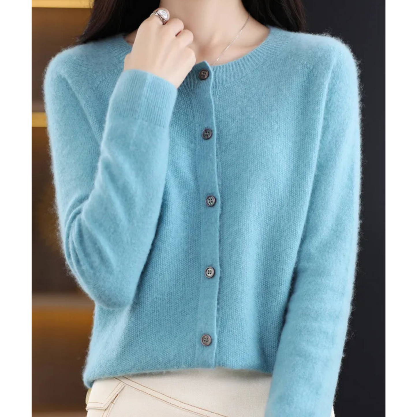 Women's Cardigan Elegant Classic Design