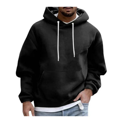 Men's Hoodie Hood Kangaroo Pocket Sporty