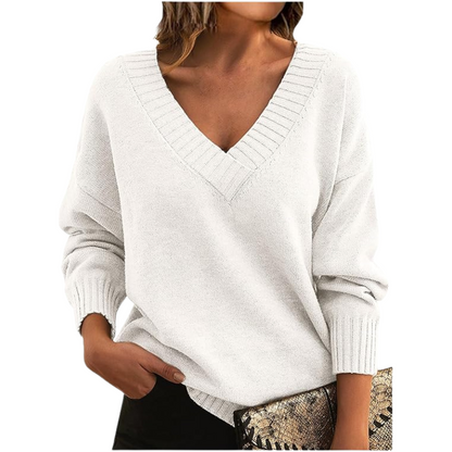 Stylish V-Neck Sweater for Women