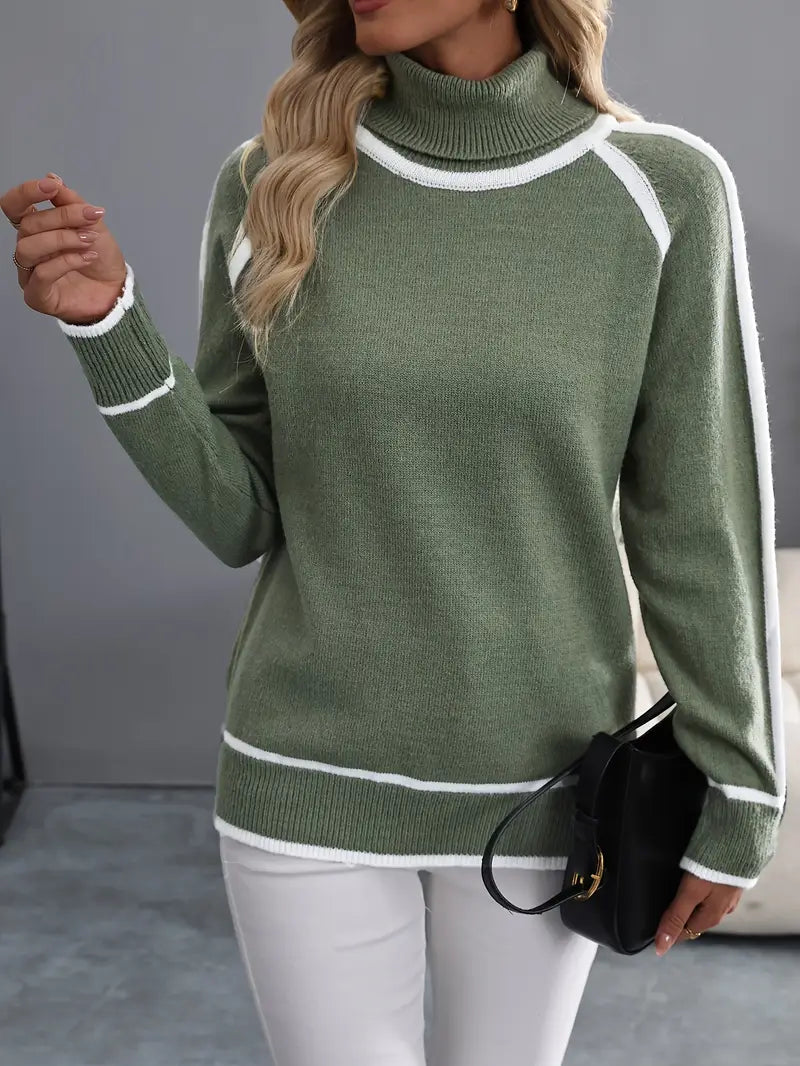 Women's Turtleneck Sweater Warm & Comfortable