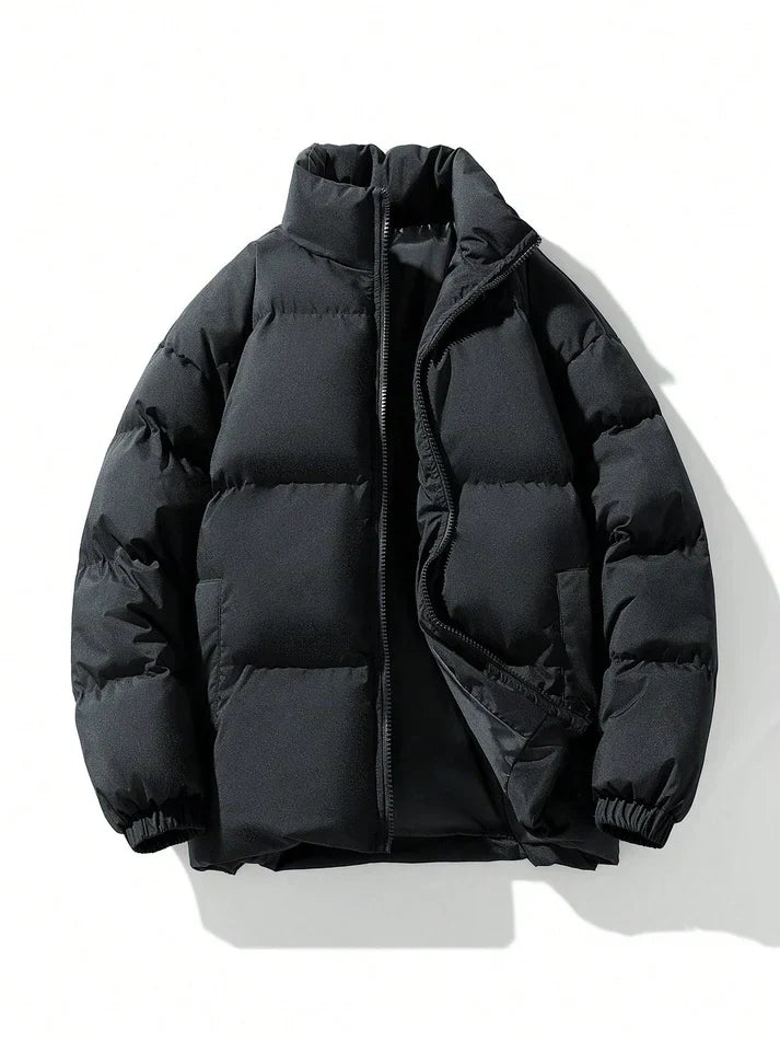 Classic Men's Jacket Warm and Elegant