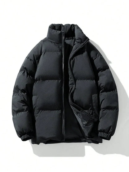 Classic Men's Jacket Warm and Elegant