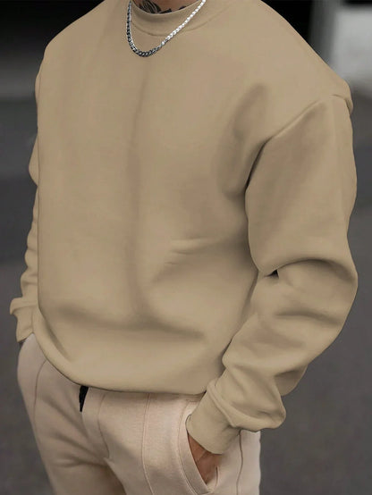 Men's Comfortable Crew Neck Sweatshirt