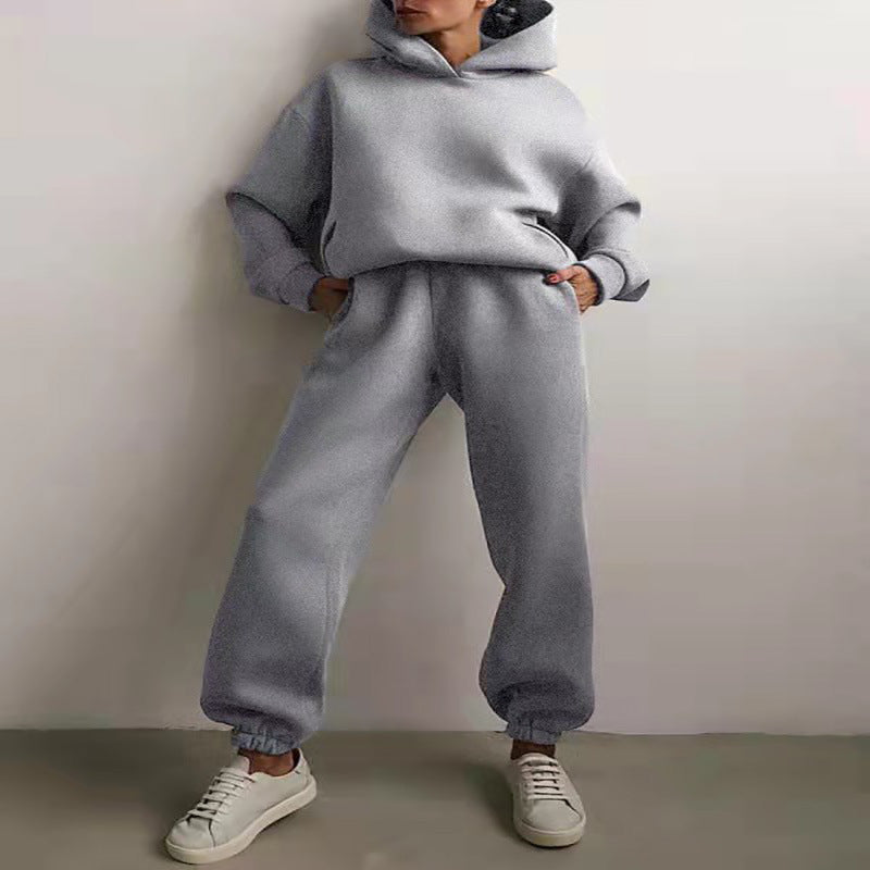 Fashionable Two-Piece Hoodie Casual Chic