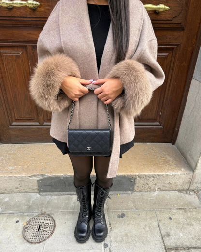 Elegant Women's Coat Luxury Design