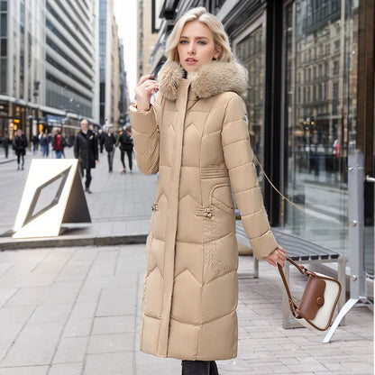 Elegante Winterjacke Lang Damen