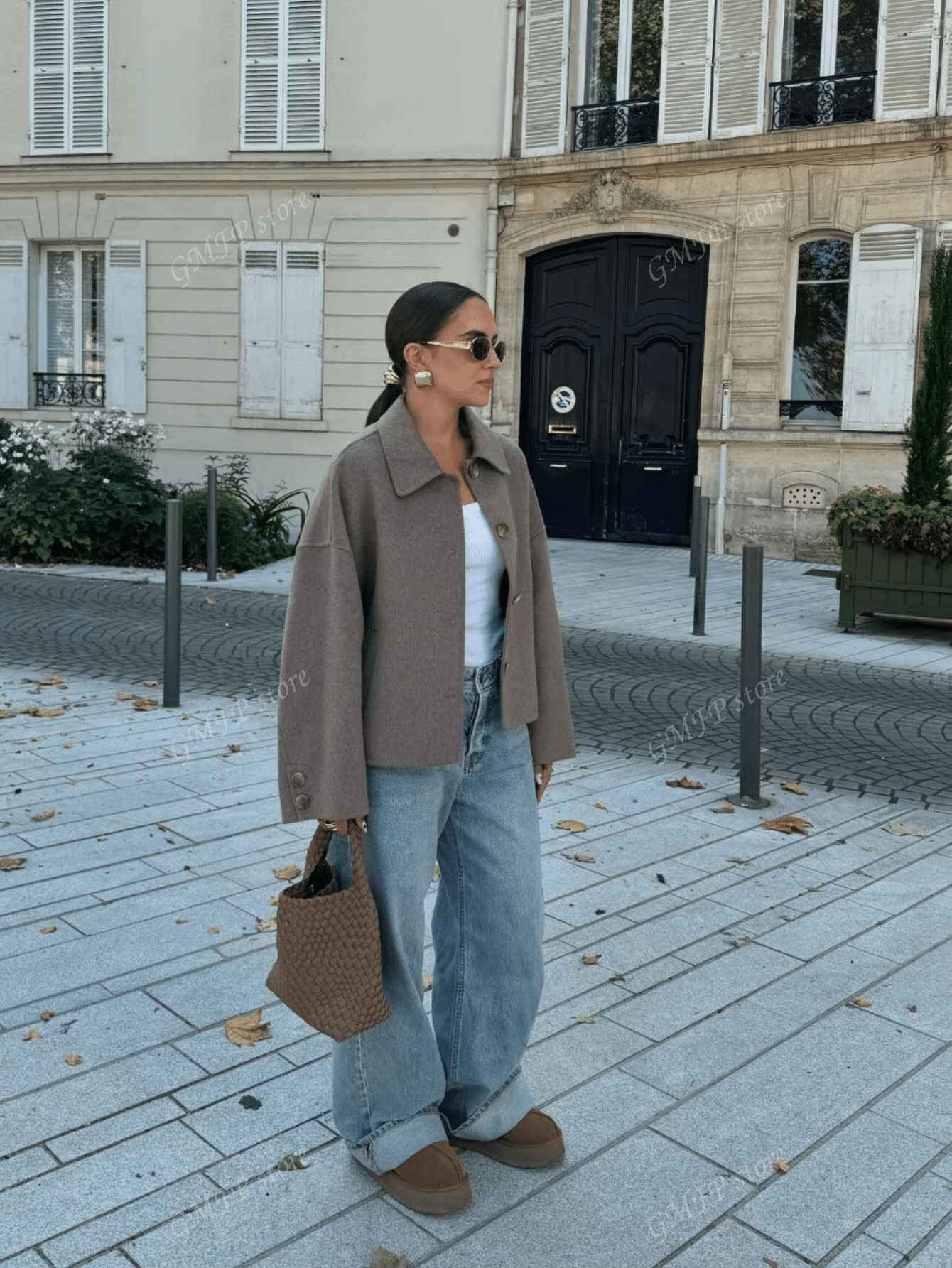 Elegant Wool Jacket Autumn Chic Design